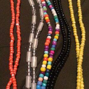 5 waist beads